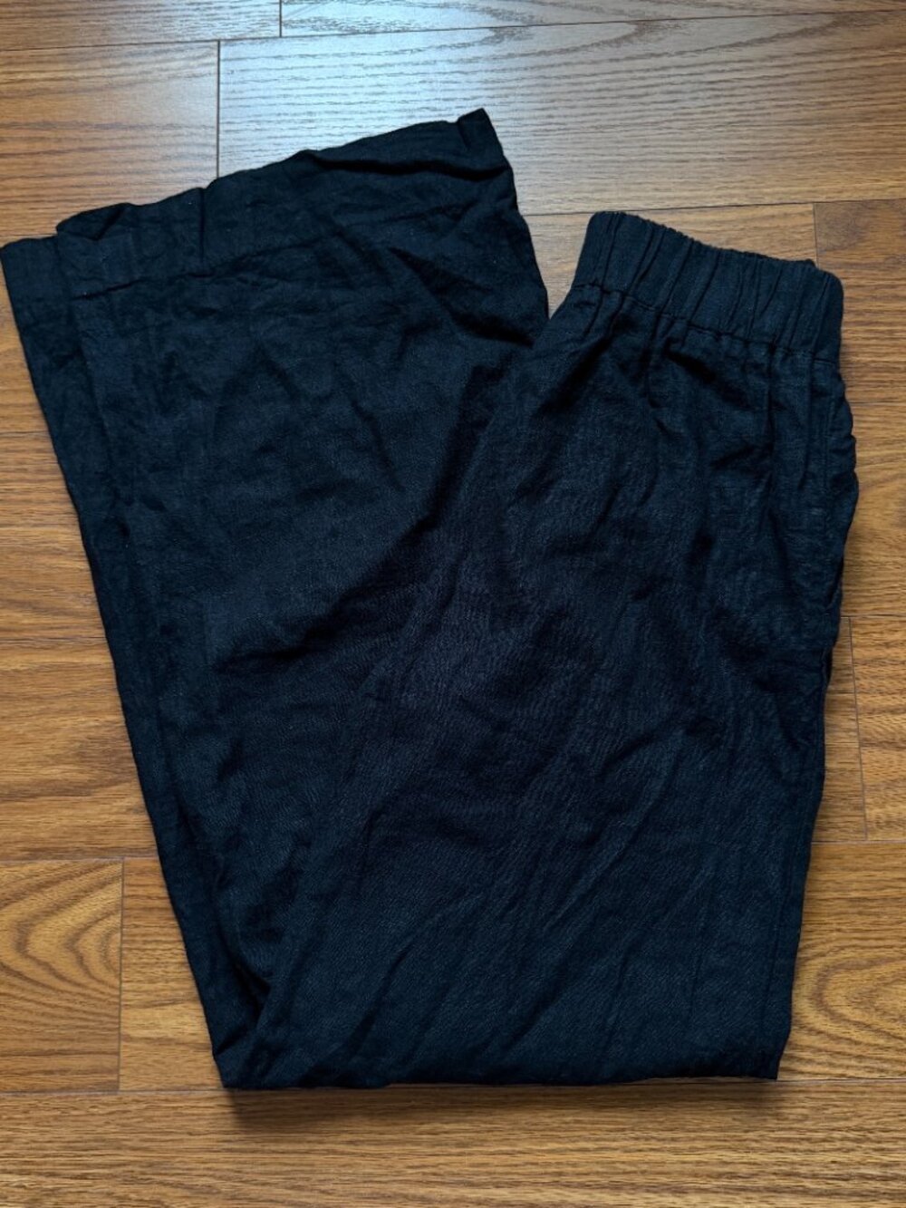 Abercrombie Black Linen Pants XS - Picture 3 of 3